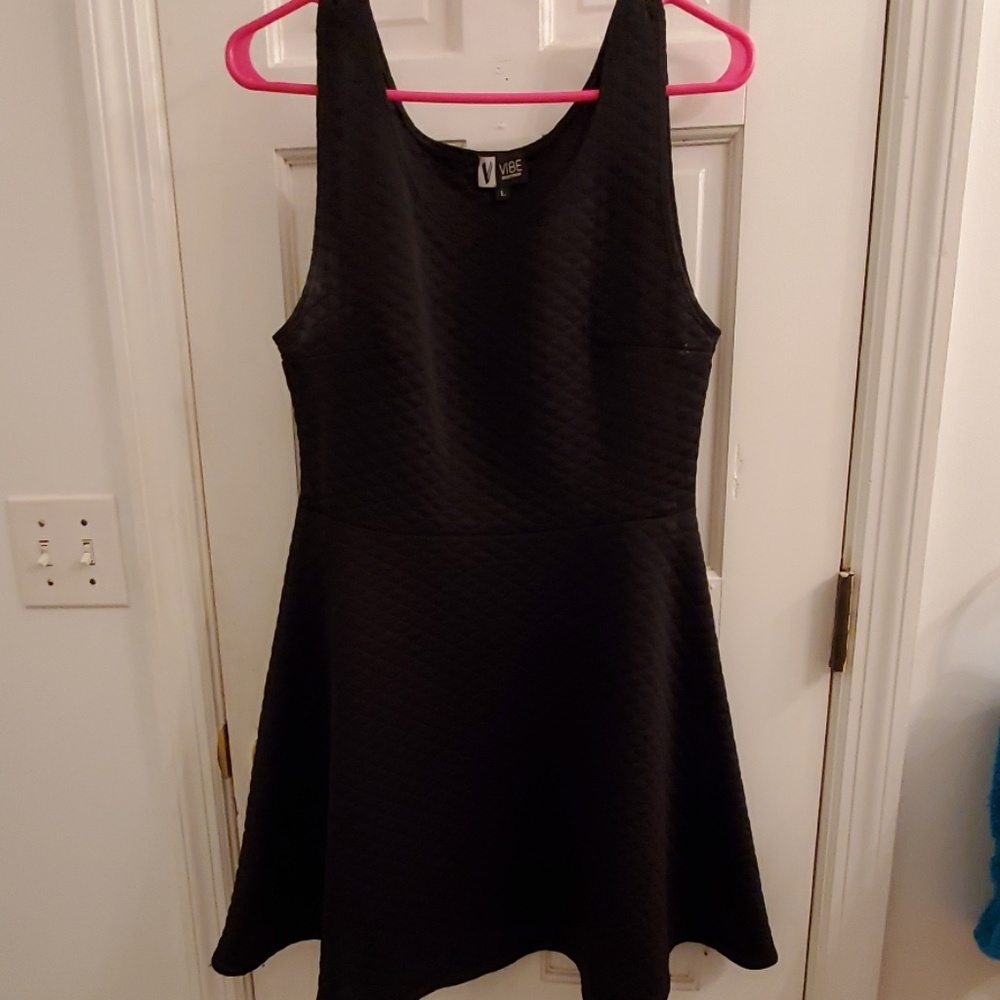 Quilted Flare Dress